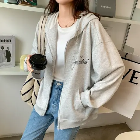 唐狮春秋新款针织外套女短款韩版宽松温柔风ins潮休闲上衣图片