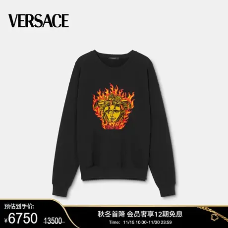 【新年礼物】 VERSACE/范思哲 男士卫衣时尚圆领长袖上衣商品大图
