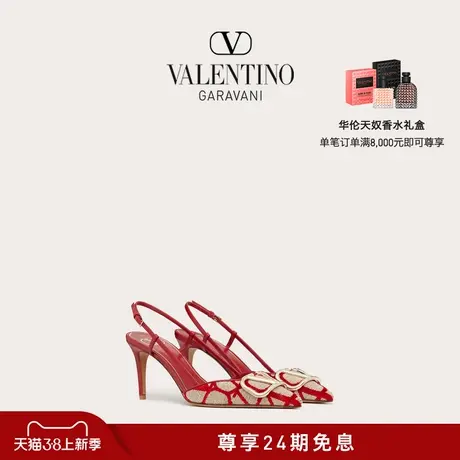 【24期免息】华伦天奴VALENTINO女士VLOGO SIGNATURE V标志高跟鞋商品大图
