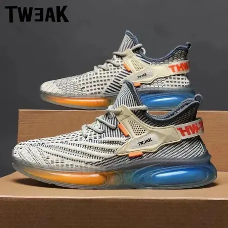 TWEAK特威克男鞋运动鞋2022年新款百搭跑步鞋网面透气运动鞋男鞋图片