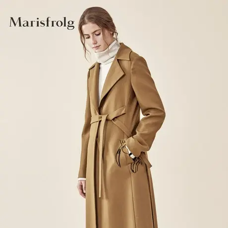 【奥莱清仓保暖季特价 】玛丝菲尔毛呢外套商品大图