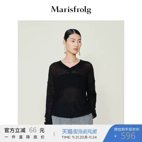 【奥莱清仓】玛丝菲尔毛针织衫商品大图
