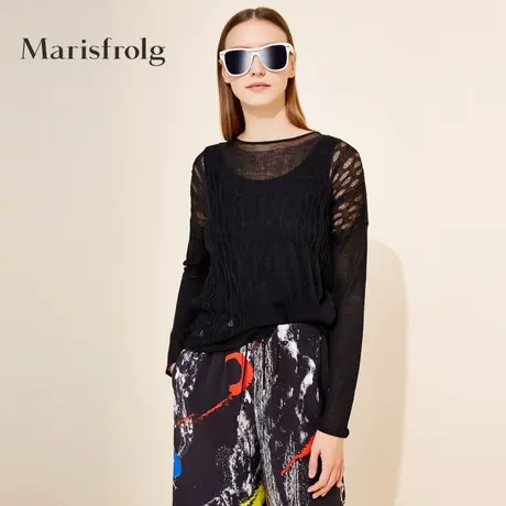 【奥莱清仓保暖季特价 】玛丝菲尔毛针织衫商品大图