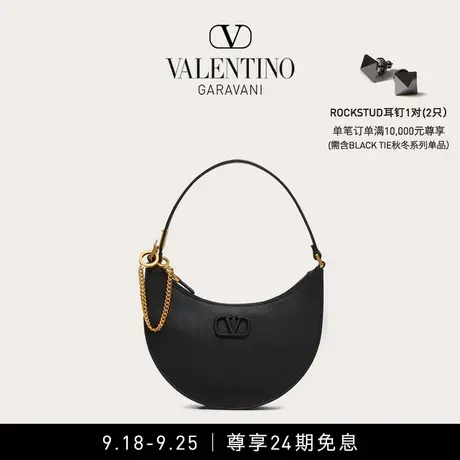 【24期免息】华伦天奴VALENTINO女士 VLOGO SIGNATURE HOBO腋下包图片