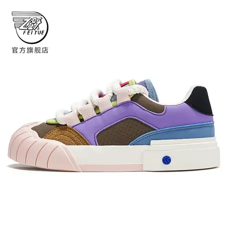 feiyue/飞跃休闲鞋2024秋季款时尚百搭板鞋软萌透气运动女鞋998商品大图