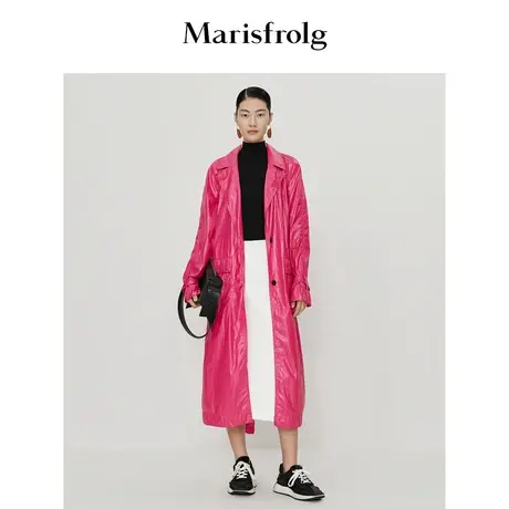 【奥莱清仓保暖季特价 】玛丝菲尔风衣商品大图