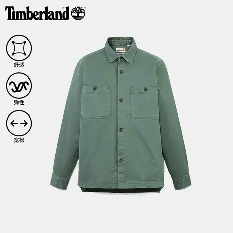 Timberland添柏岚官方男装衬衫式外套秋冬新款户外休闲夹克|A44W5图片