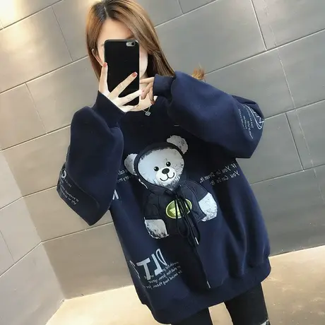 卫衣2024年新款女装韩版春秋季春款春装宽松女士薄款上衣外套爆款图片