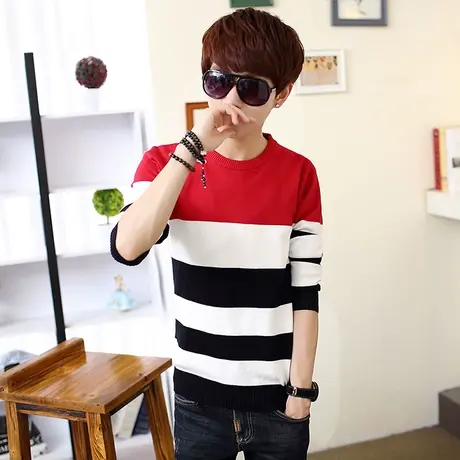 秋冬季毛衣14青少年男装15男孩16初中学生17高中外套18针织衫19岁商品大图