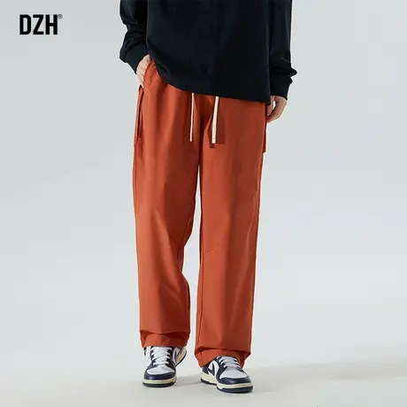 男士美式机能工装裤男秋季宽松阔腿裤直筒休闲裤2024新款登山长裤商品大图