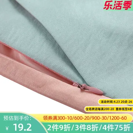 秋水伊人春装女装撞色女裤休闲短裤子F1824图片