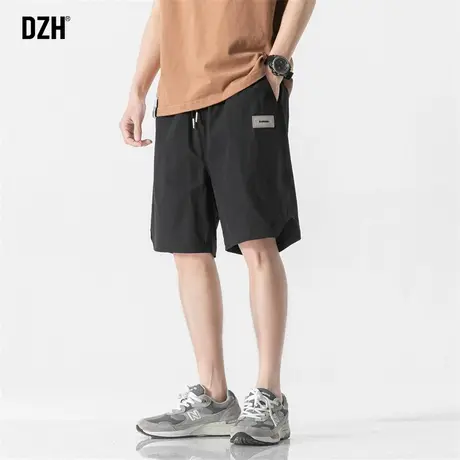 男士夏季运动短裤男薄款篮球速干冰丝裤子男款宽松直筒休闲五分裤商品大图