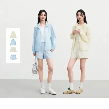 乐町轻薄防晒外套/短裤商品大图