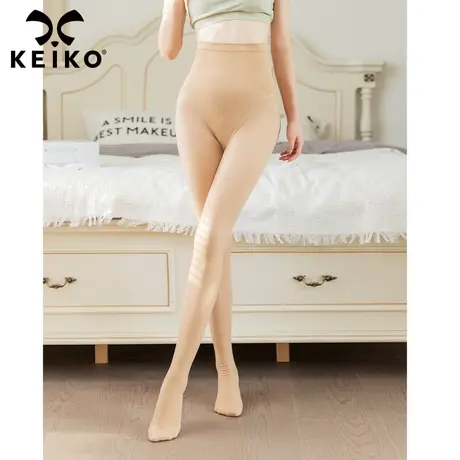 KEIKO 一体水光裤袜打底裤秋冬高腰提臀裸感光腿神器肉色加绒商品大图