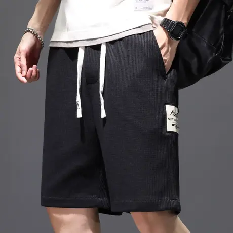 五分中裤子运动休闲短裤男士宽松外穿潮流夏季薄款大裤衩潮牌夏裤商品大图