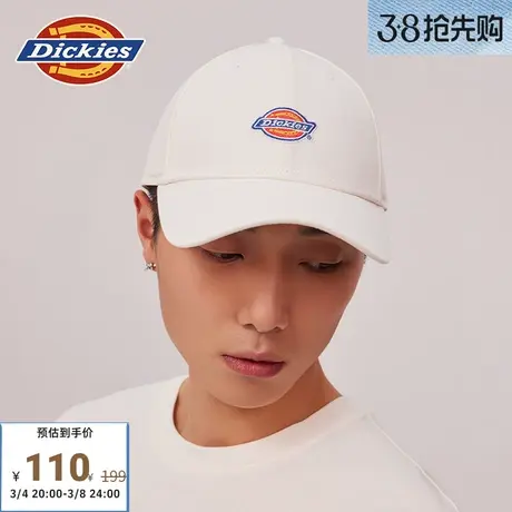 Dickies 新款徽章logo 金属搭扣潮流美式棒球帽工装鸭舌帽商品大图