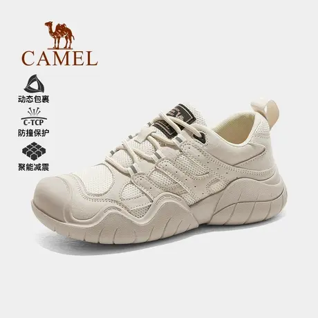 【好物体验专享】骆驼登山鞋女士防水防滑爬山徒步丑萌户外运动鞋图片