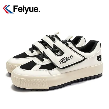 feiyue/飞跃时尚魔术贴运动鞋女鞋2024春季新款百搭透气休闲鞋926商品大图