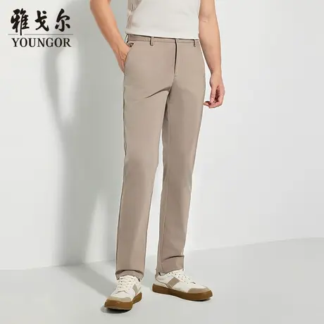 【商场同款】雅戈尔男士长裤春季新款官方商务休闲上班穿长裤男图片