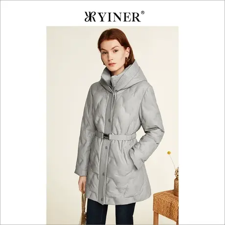 【音儿甄选】YINER音儿2022冬季新款羽绒服8C62509486商品大图