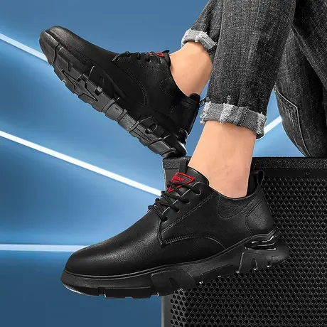 夏季雨鞋男潮工地工作胶鞋防水防滑厨房鞋子水鞋男橡胶户外钓鱼鞋商品大图