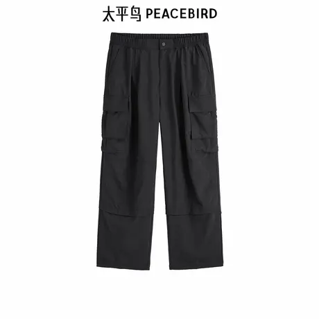 太平鸟男装工装休闲裤夏季潮流伞兵裤B2GLE2Z11图片