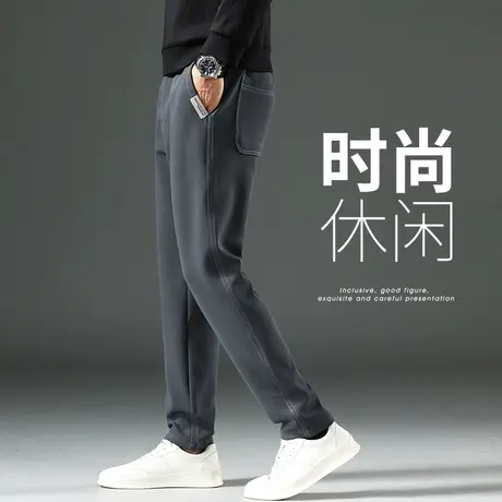 春季春秋款运动休闲长裤男士直筒宽松弹力夏季卫裤子男款2024新款商品大图