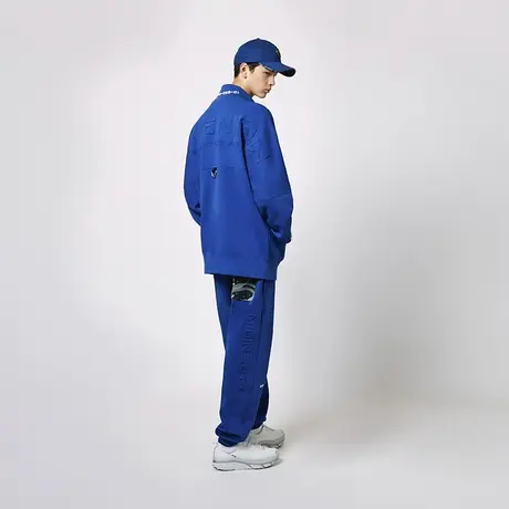 Aape旗舰店男装秋冬撞色迷彩口袋拼接浮凸字母束脚卫裤6801XXH商品大图