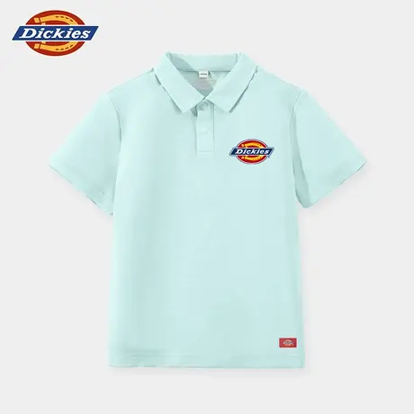 Dickies童装男童短袖t恤夏季儿童凉感速干体恤男孩美式polo衫潮A图片