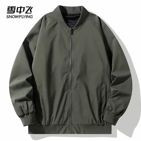 雪中飞夹克2025春秋季新品宽松款日常百搭户外休闲棒球领时尚外套图片