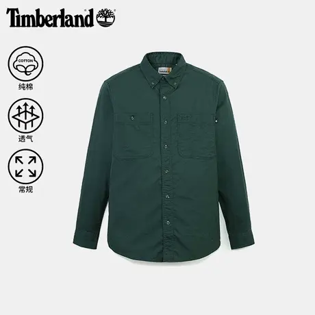 Timberland添柏岚官方男装长袖衬衫秋冬新款户外休闲商务|A69RQ图片