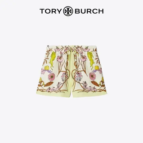 【12期免息 新品】TORY BURCH 汤丽柏琦 印花休闲短裤 158325商品大图
