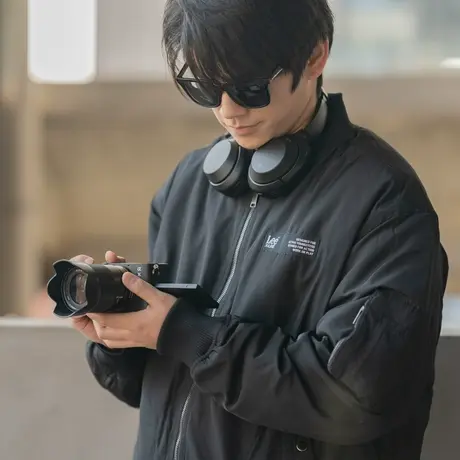 Lee23秋冬短款加厚棉衣夹克外套男黑色灰色LMT0070782RZ00FA00007图片