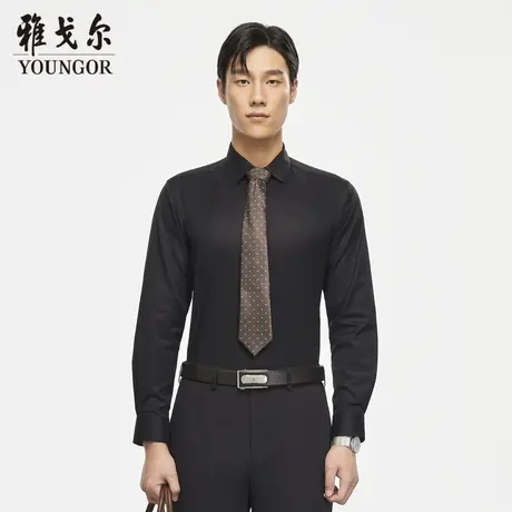 【易打理】V系雅戈尔衬衫秋季商务休闲棉弹舒适百搭柔软长袖衬衫商品大图