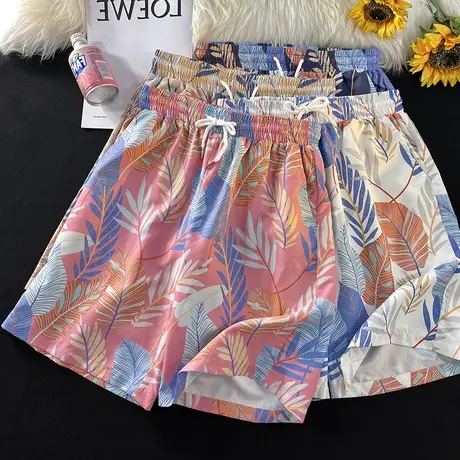 沙滩裤男夏季薄款泳裤速干短裤可下水宽松五分潮牌情侣休闲大裤衩商品大图