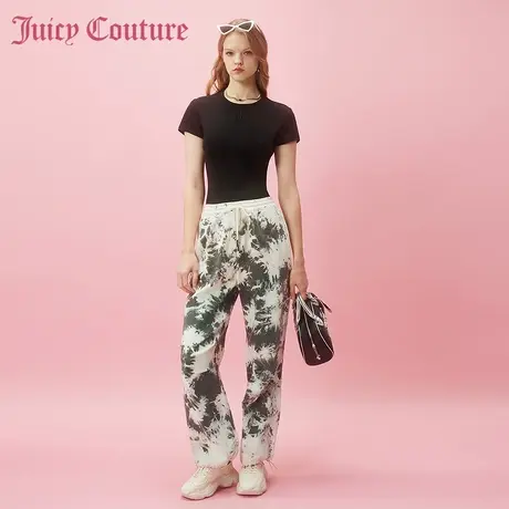 Juicy Couture橘滋春夏新款牛仔裤长裤牛仔工装裤酷帅休闲风女商品大图