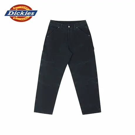 Dickies25秋冬新款 扎染水洗帆布双膝裤 超宽松版型伐木裤 男女商品大图