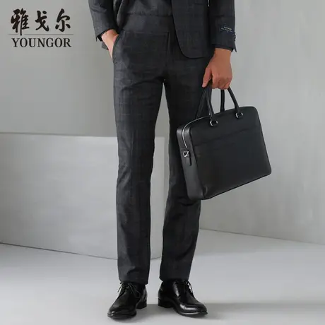 雅戈尔奥莱 商场同款男士秋冬新款官方商务休闲西服裤商品大图