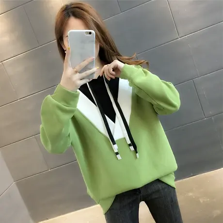 韩版女装2023年新款春秋季女士初秋装宽松卫衣薄款外套上衣ins潮图片