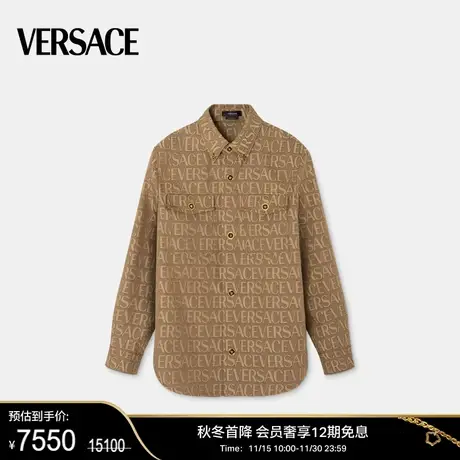 【甄选折扣】 VERSACE/范思哲 男士Versace Allover外套式衬衫图片