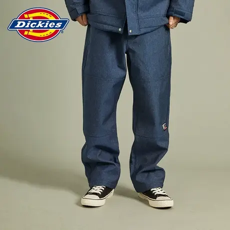 Dickies 秋冬工装 加绒细绒内里休闲长裤 直筒裤  下装宽松图片