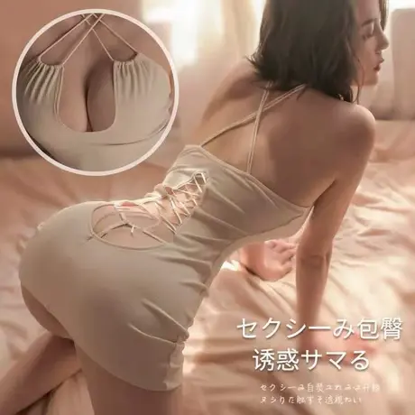 包臀裙情调女2024新款性感私密睡衣内衣房事高级床上调情纯欲诱惑商品大图