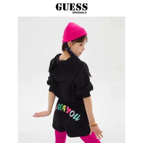 GUESSORIGINALS X IRENEISGOOD 23新款女运动字母印花休闲短裤图片