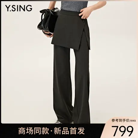 【商场同款】Y.SING衣香丽影2025秋假两件叠穿裙裤150726118图片