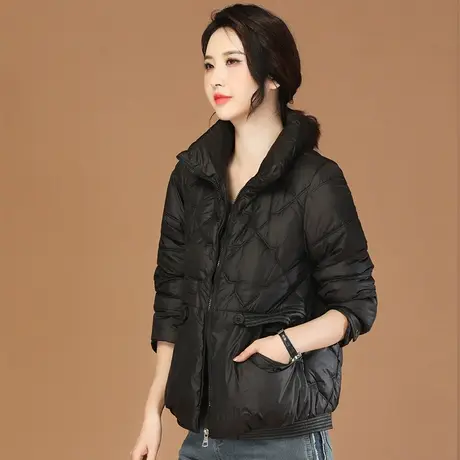 韩潮袭人加厚设计感面包服女2023冬季新款小众短款棉衣棉服外套商品大图