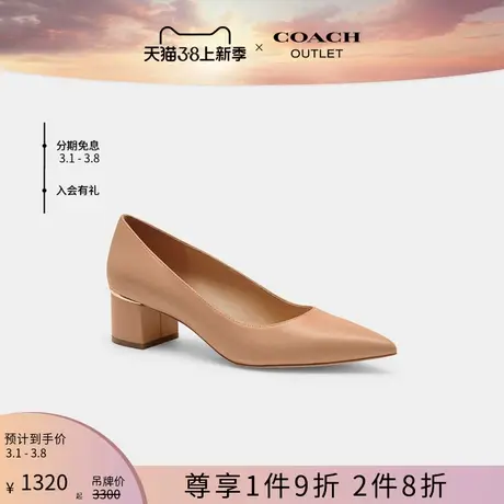 COACH/蔻驰奥莱女士WESLY高跟鞋图片