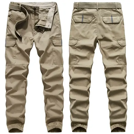 VIP工装裤男潮牌韩版宽松束脚裤春秋薄款小脚运动裤休闲长裤潮流商品大图