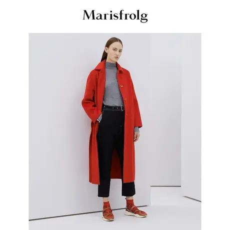 【奥莱清仓保暖季特价 】玛丝菲尔毛呢外套商品大图