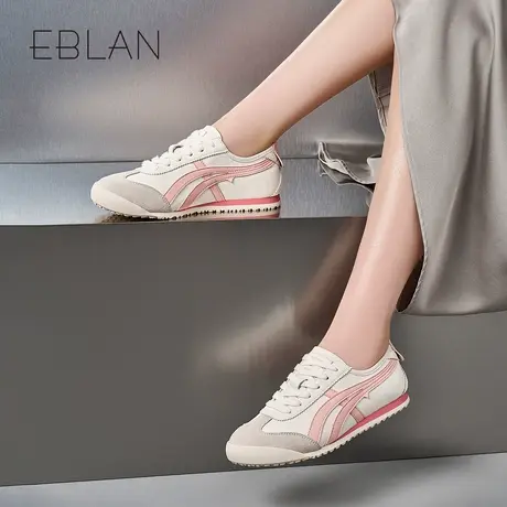 EBLAN/伊伴【99清仓福利】复古德训鞋女2025夏季新款百搭休闲板鞋图片