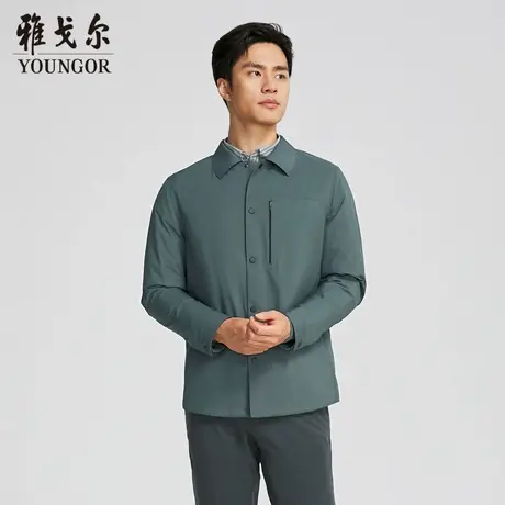 【商场同款】雅戈尔男士羽绒服春季新款官方商务休闲保暖羽绒服男商品大图
